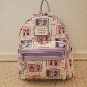 Up Loungefly AOP Carl and Ellie Backpack